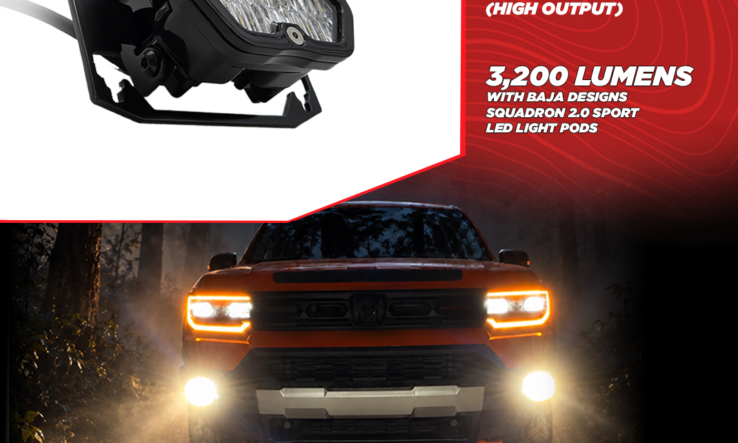 FOG POCKET LED MAXX LIGHT KIT (HIGH OUTPUT)