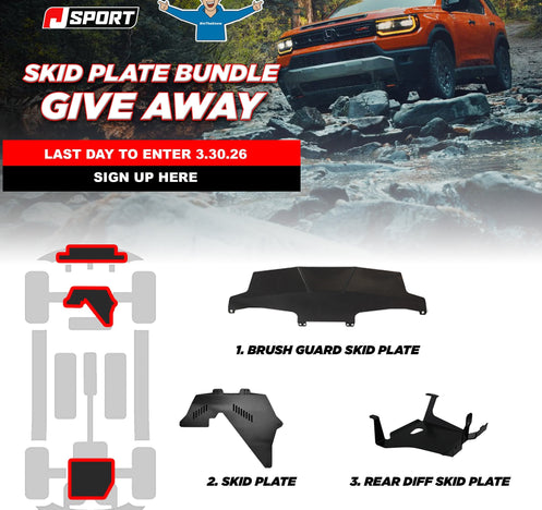 SKID PLATE BUNDLE GIVEAWAY - by HondaPro Jason & Jsport USA