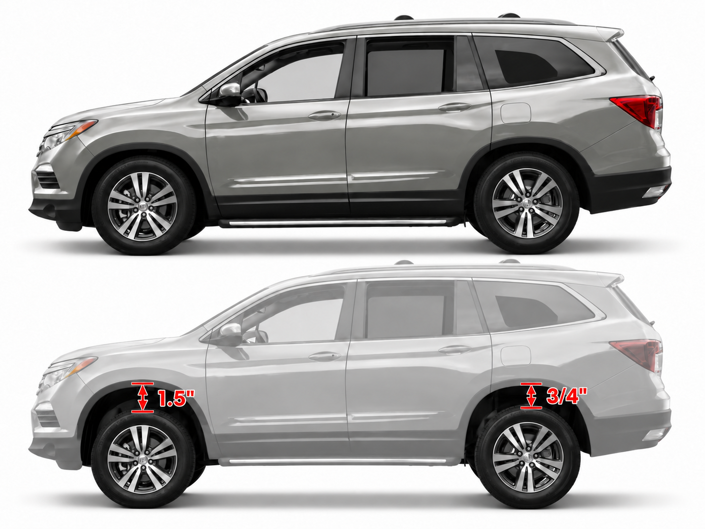 Honda Pilot 2016-2022 1.5" Jsport Lift Kit