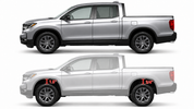Honda Ridgeline 2017 - Current 1.5" Jsport Lift Kit