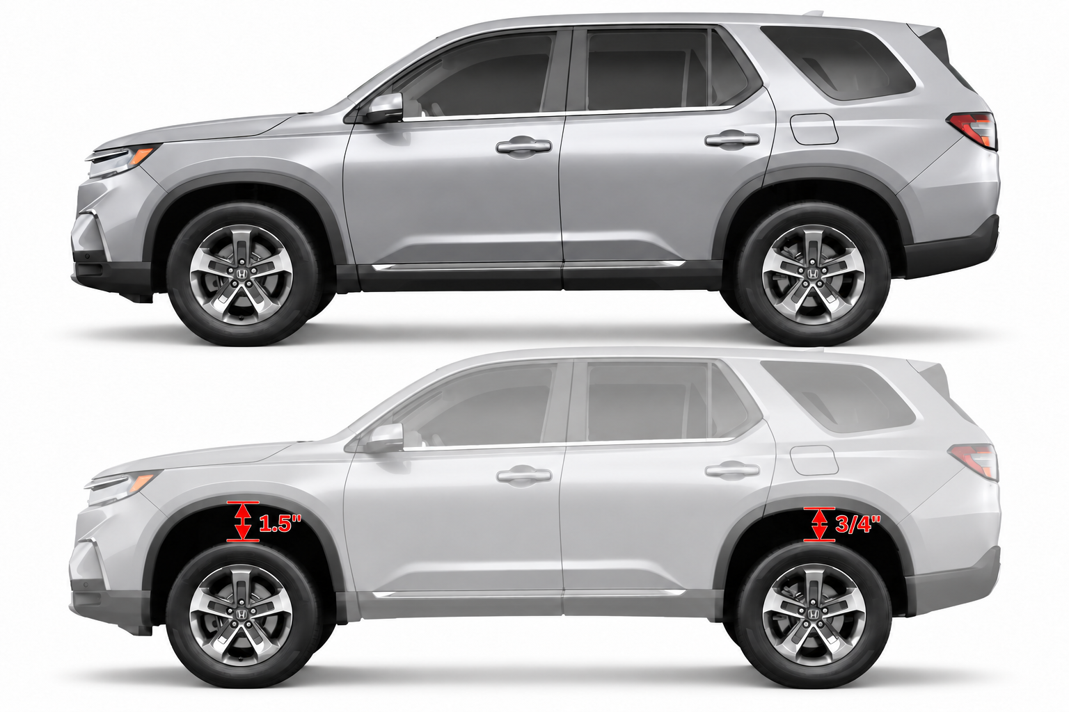 Honda Pilot 2023 - Current 1.5″ Jsport Lift Kit
