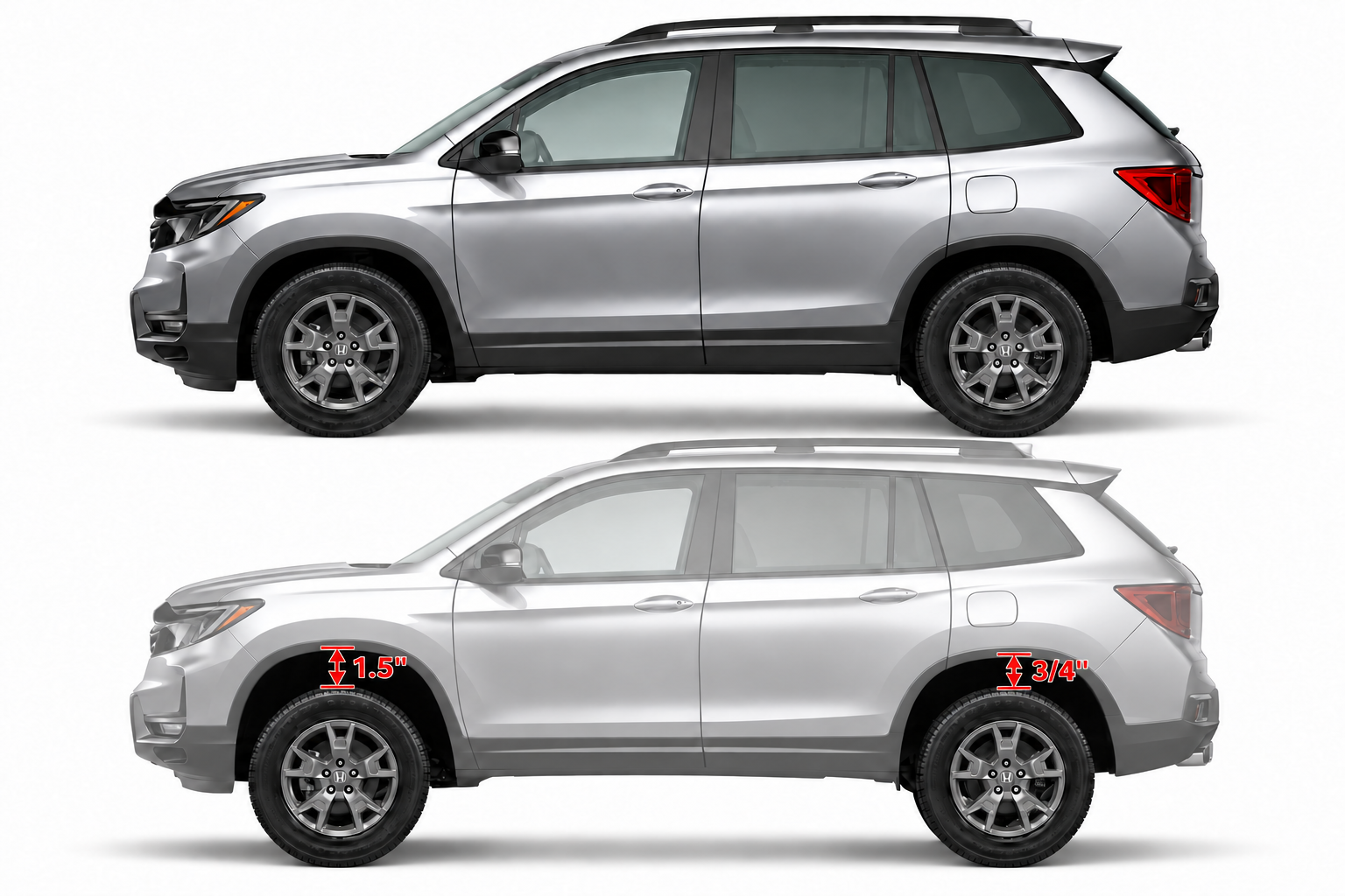 Honda Passport 2019 - 2025  1.5" Jsport Lift Kit