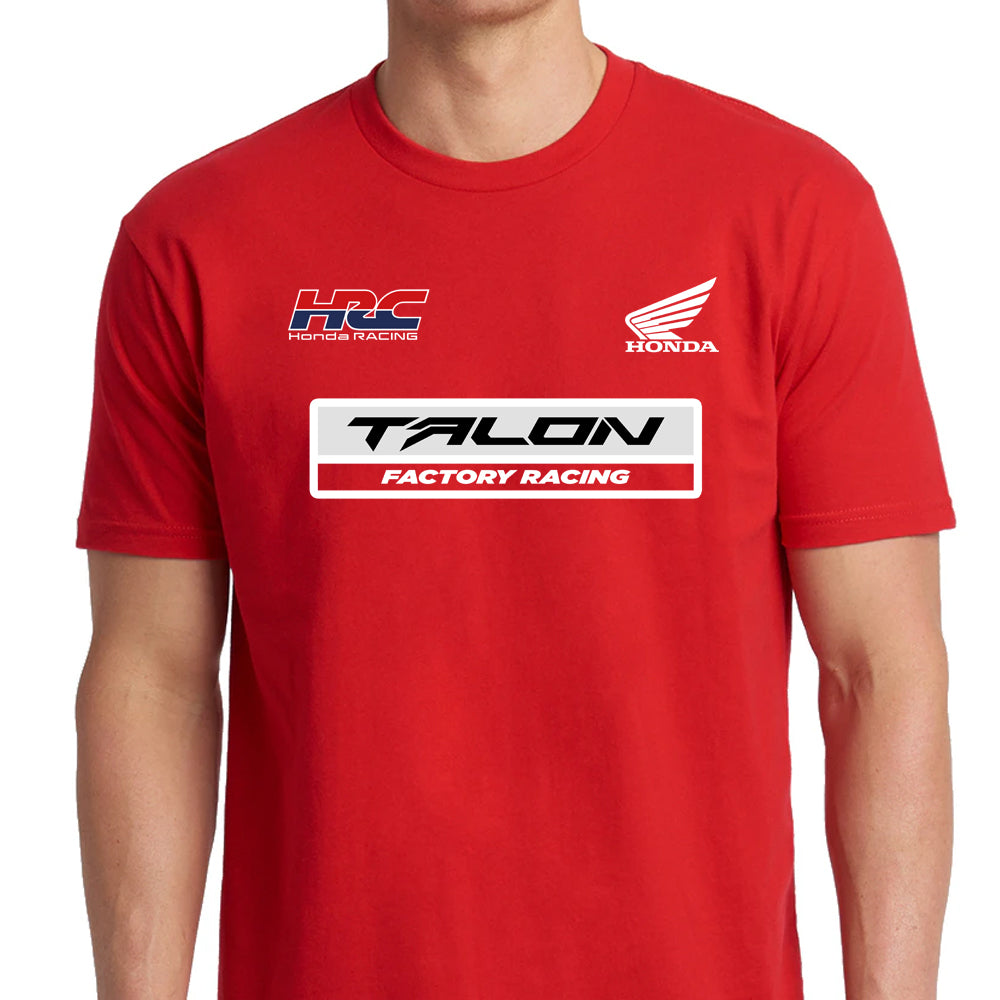 Honda Talon Factory Racing Team Red Shirt