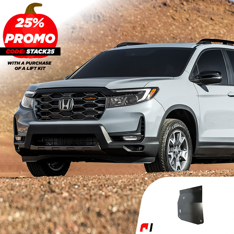 Honda Passport 2019-2025 Jsport Heavy Duty Skid Plate