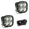 Squadron Sport Black LED Auxiliary Light Pod Pair – Universal - Baja Designs