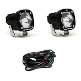 S1 BLACK LED AUXILIARY LIGHT POD PAIR – UNIVERSAL - Baja Design Lights