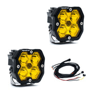 Squadron 2.0 Sport Black LED Auxiliary Light Pod Pair - Universal