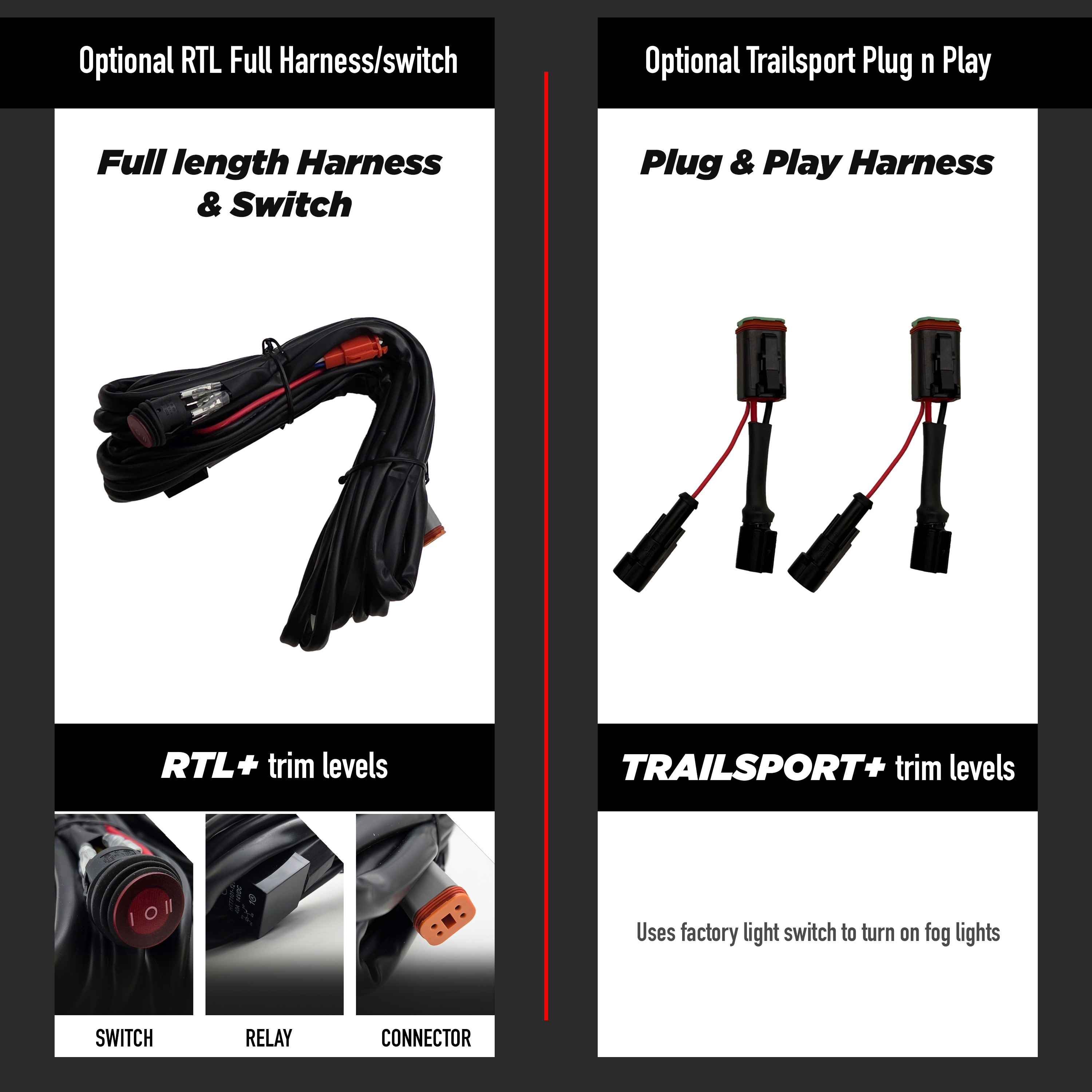 Honda Passport 2026-Current Fog Pocket LED MAXX Light Kit (High Output)