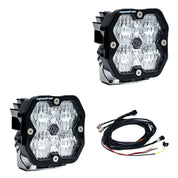Squadron 2.0 Sport Black LED Auxiliary Light Pod Pair - Universal