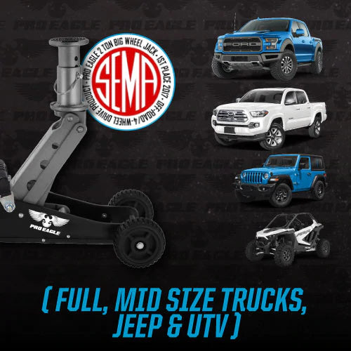 2 Ton Big Wheel Off Road Jack "The Beast"